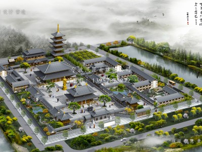 桐城寺庙建筑总体规划方案